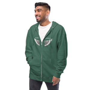 Before / Sunrise Training club  Unisex fleece zip up hoodie