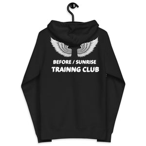 Before / Sunrise Training club  Unisex fleece zip up hoodie