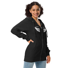 Load image into Gallery viewer, Before / Sunrise Training club  Unisex fleece zip up hoodie
